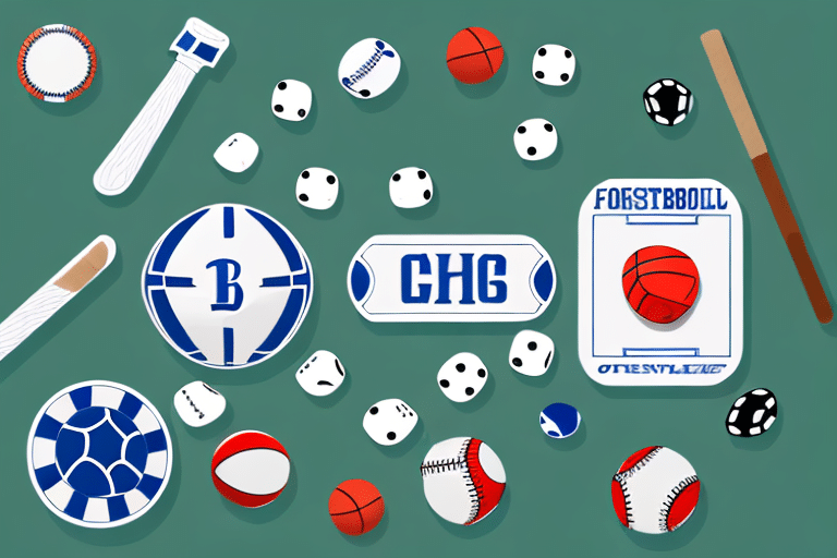 A set of different sports equipment like a basketball